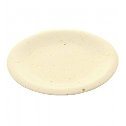 Prato 21,5cm De Sobremesa Mist Branco Matte Cerâmica  